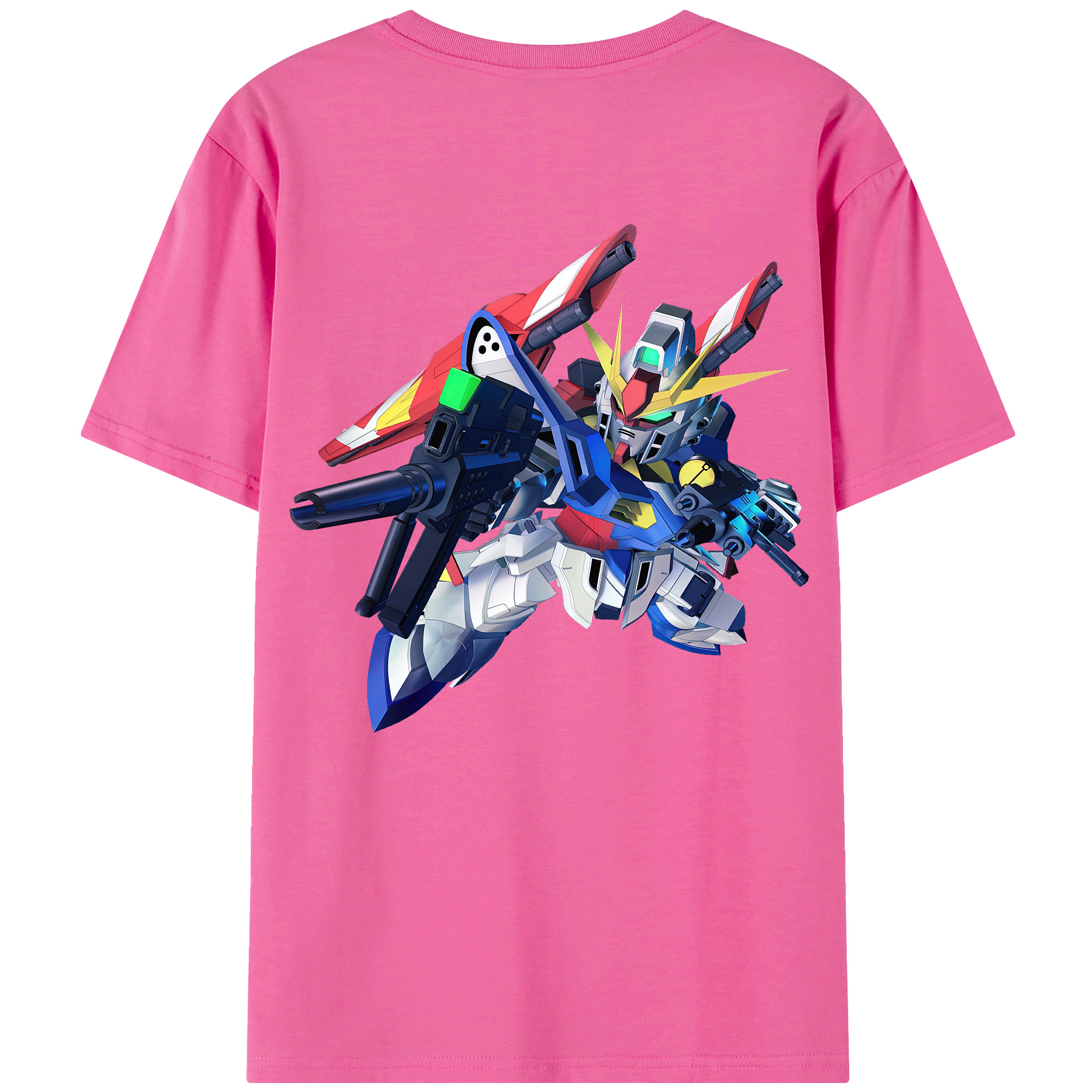 （画像用） 機動戦士ガンダム Mobile Suit Gundam レディース半袖Tシャツ(バックプリント)
